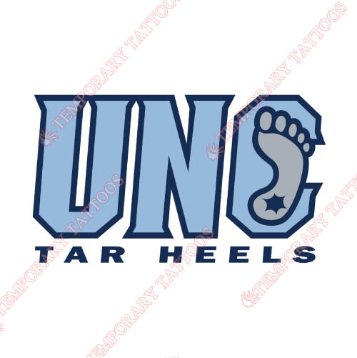 North Carolina Tar Heels Customize Temporary Tattoos Stickers NO.5520